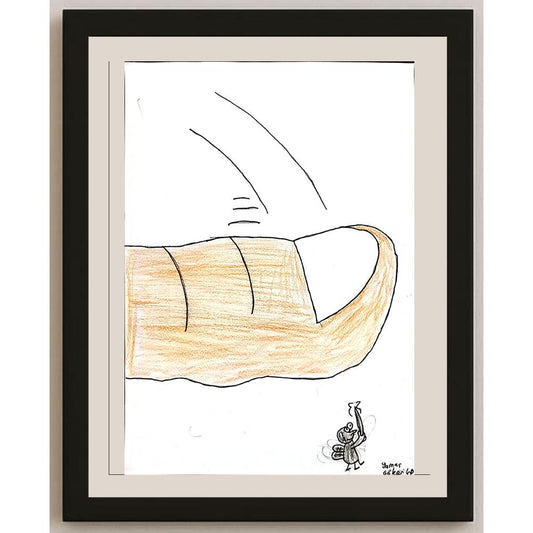 Yamaç Göker 29x21cm Orijinal Karikatür BOD00781