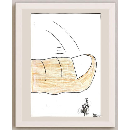 Yamaç Göker 29x21cm Orijinal Karikatür BOD00781