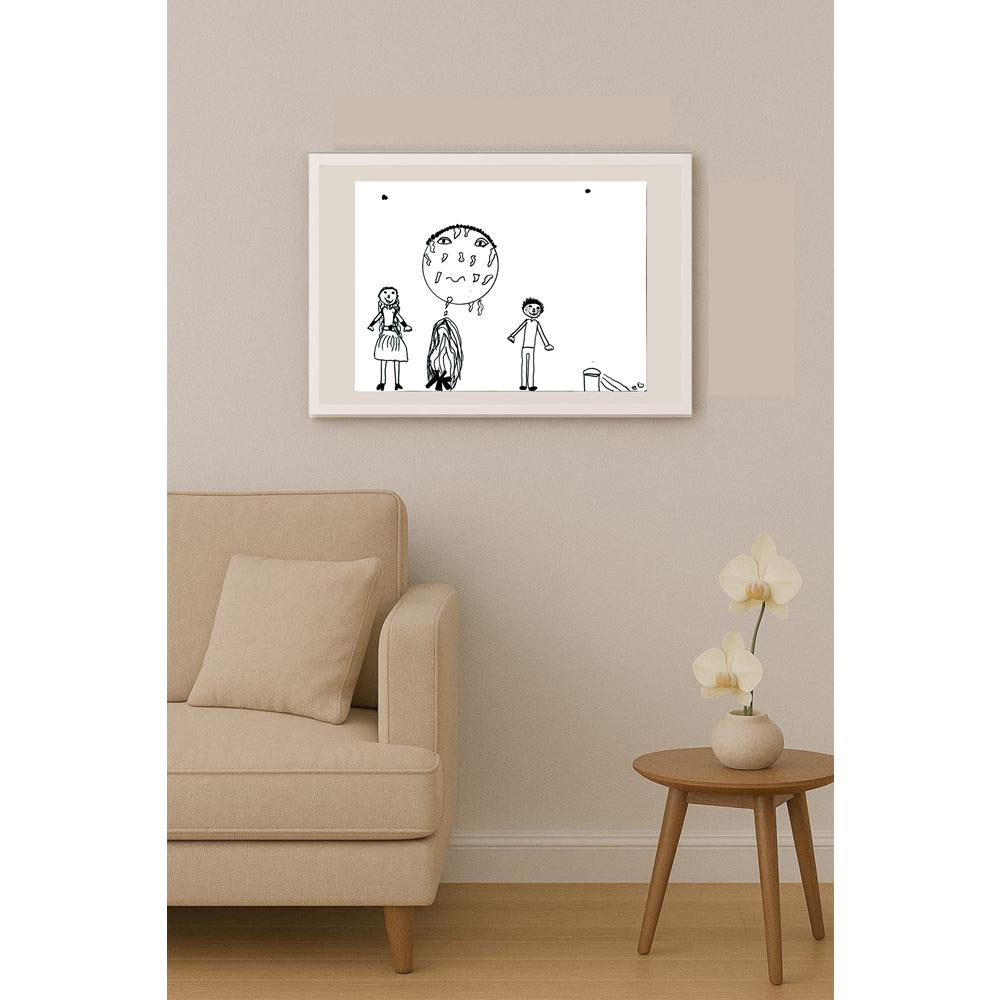 Melis Yazıcı 29x21cm Orijinal Karikatür BOD00788