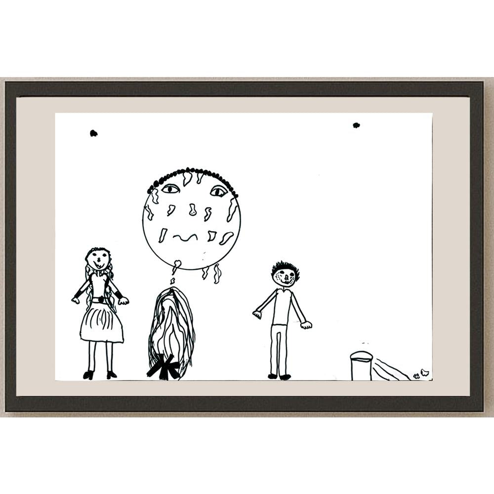 Melis Yazıcı 29x21cm Orijinal Karikatür BOD00788