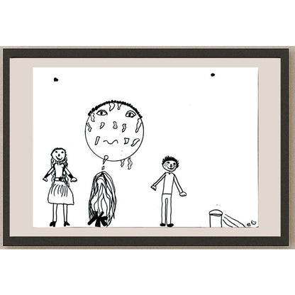 Melis Yazıcı 29x21cm Orijinal Karikatür BOD00788