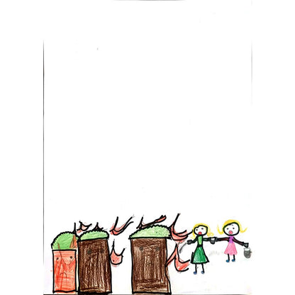 Gül Eda Balcı 29x21cm Orijinal Karikatür BOD00789