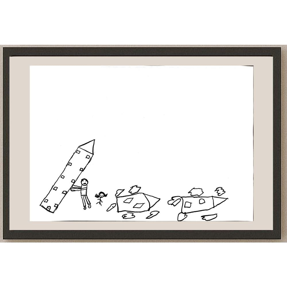 Simge Anaklı 29x21cm Orijinal Karikatür BOD00793