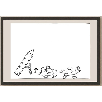 Simge Anaklı 29x21cm Orijinal Karikatür BOD00793
