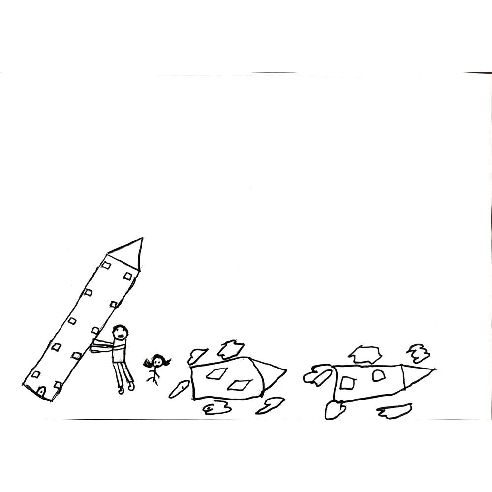 Simge Anaklı 29x21cm Orijinal Karikatür BOD00793