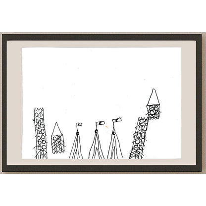 Emine Aysu Duman 29x21cm Orijinal Karikatür BOD00795