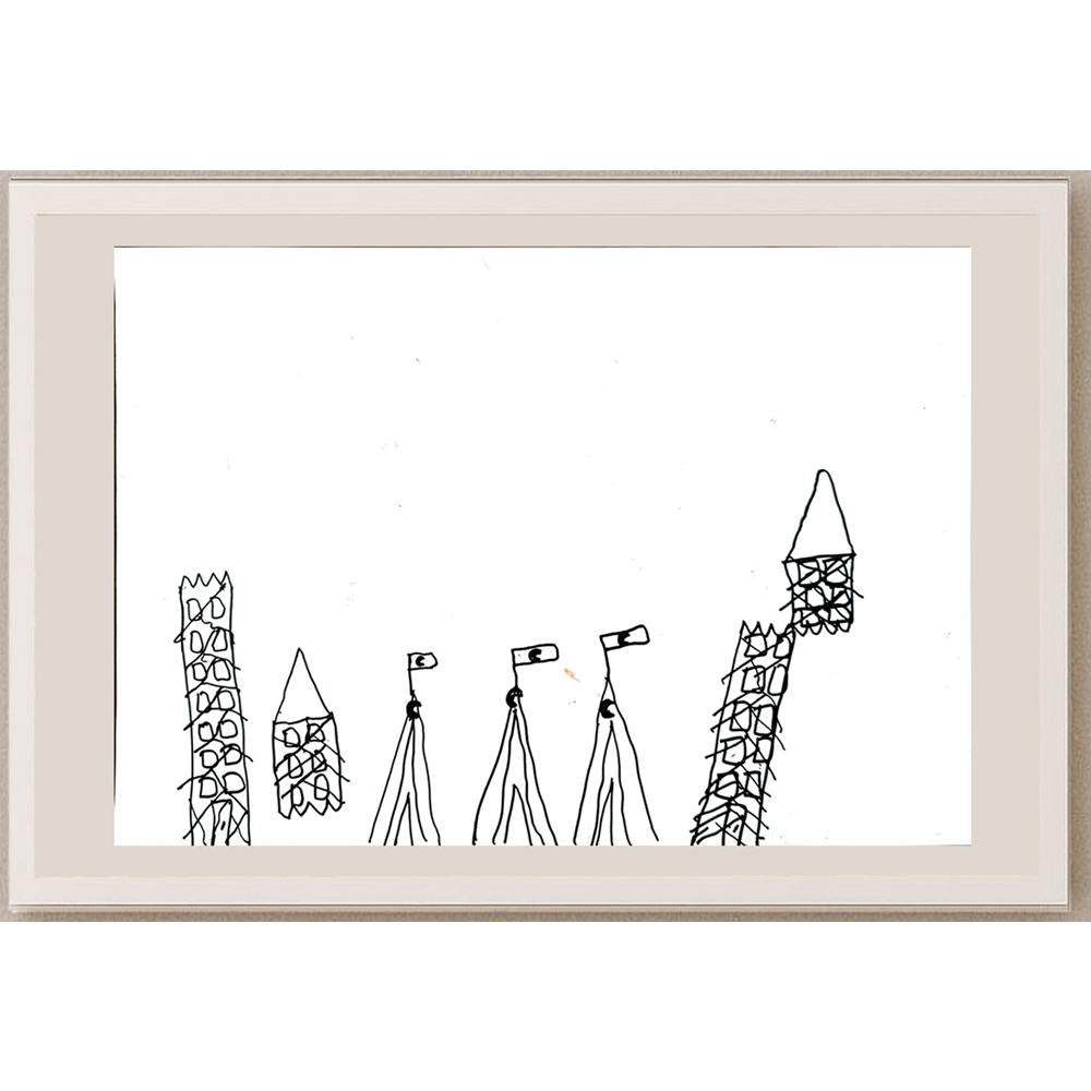 Emine Aysu Duman 29x21cm Orijinal Karikatür BOD00795