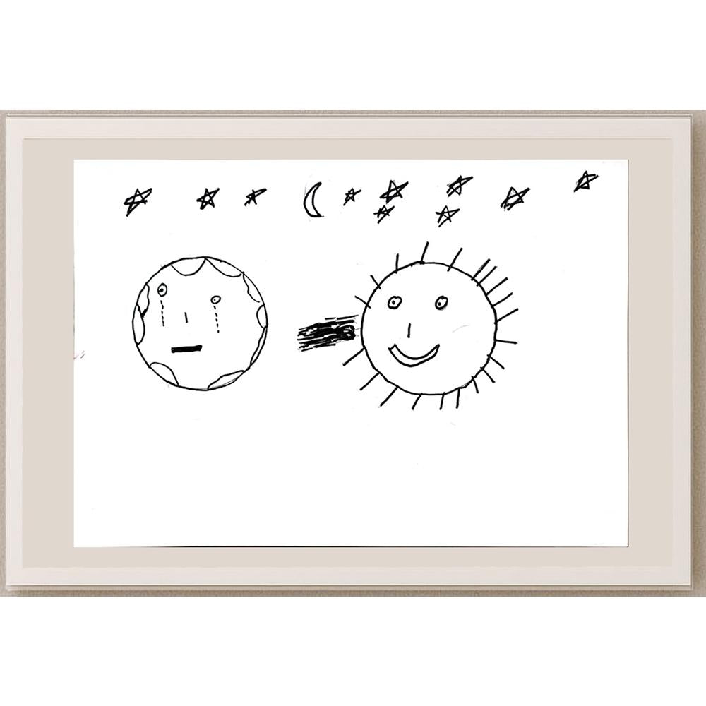 Ayça Çimen 29x21cm Orijinal Karikatür BOD00796