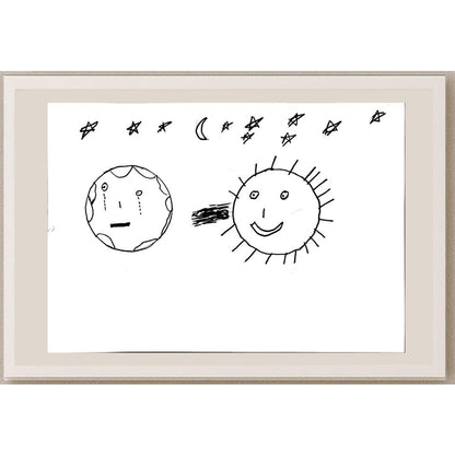 Ayça Çimen 29x21cm Orijinal Karikatür BOD00796