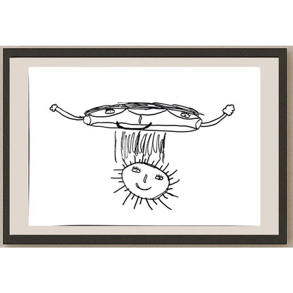 Beril Kolağası 29x21cm Orijinal Karikatür BOD00798