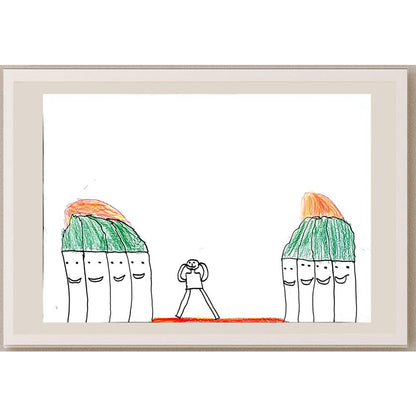Esra Avşar 29x21cm Orijinal Karikatür BOD00802