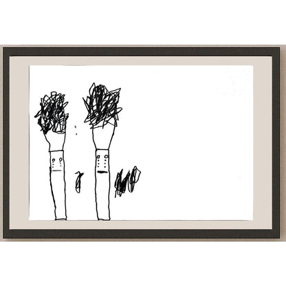 Neslihan Yaman 29x21cm Orijinal Karikatür BOD00803
