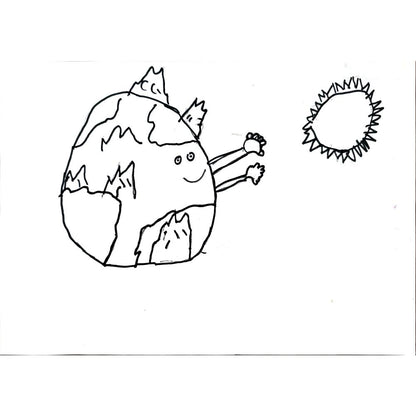 Ekin Özeskici 29x21cm Orijinal Karikatür BOD00804