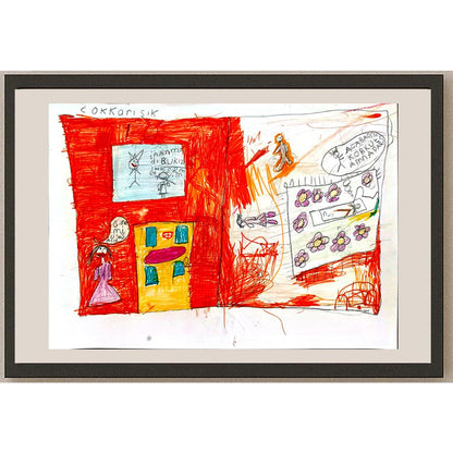 Birsu Arıkan 29x21cm Orijinal Karikatür BOD00827