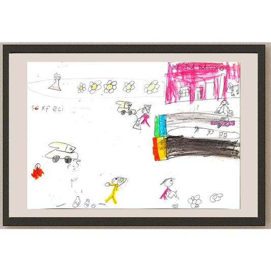 Birsu Arıkan 29x21cm Orijinal Karikatür BOD00828
