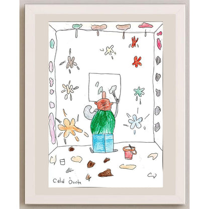 Celal Özusta 43x30cm Orijinal Karikatür BOD00843