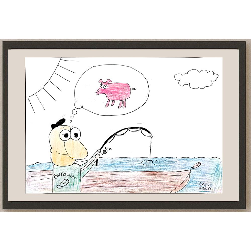 Can Keskin 43x30cm Orijinal Karikatür BOD00850