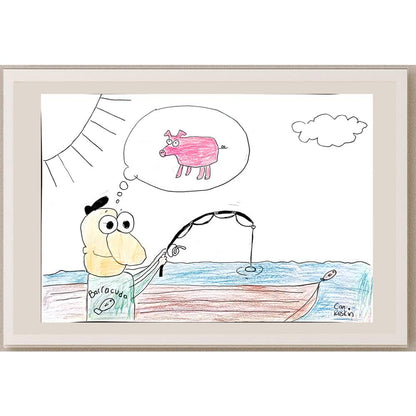 Can Keskin 43x30cm Orijinal Karikatür BOD00850