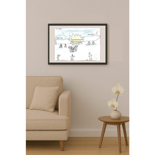 Can Akdere 43x30cm Orijinal Karikatür BOD00851