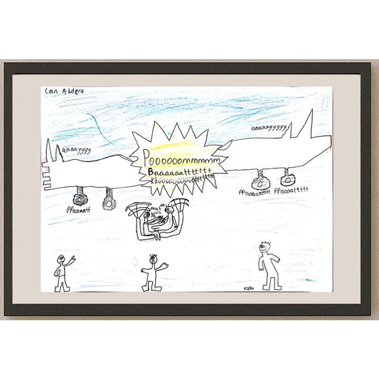 Can Akdere 43x30cm Orijinal Karikatür BOD00851