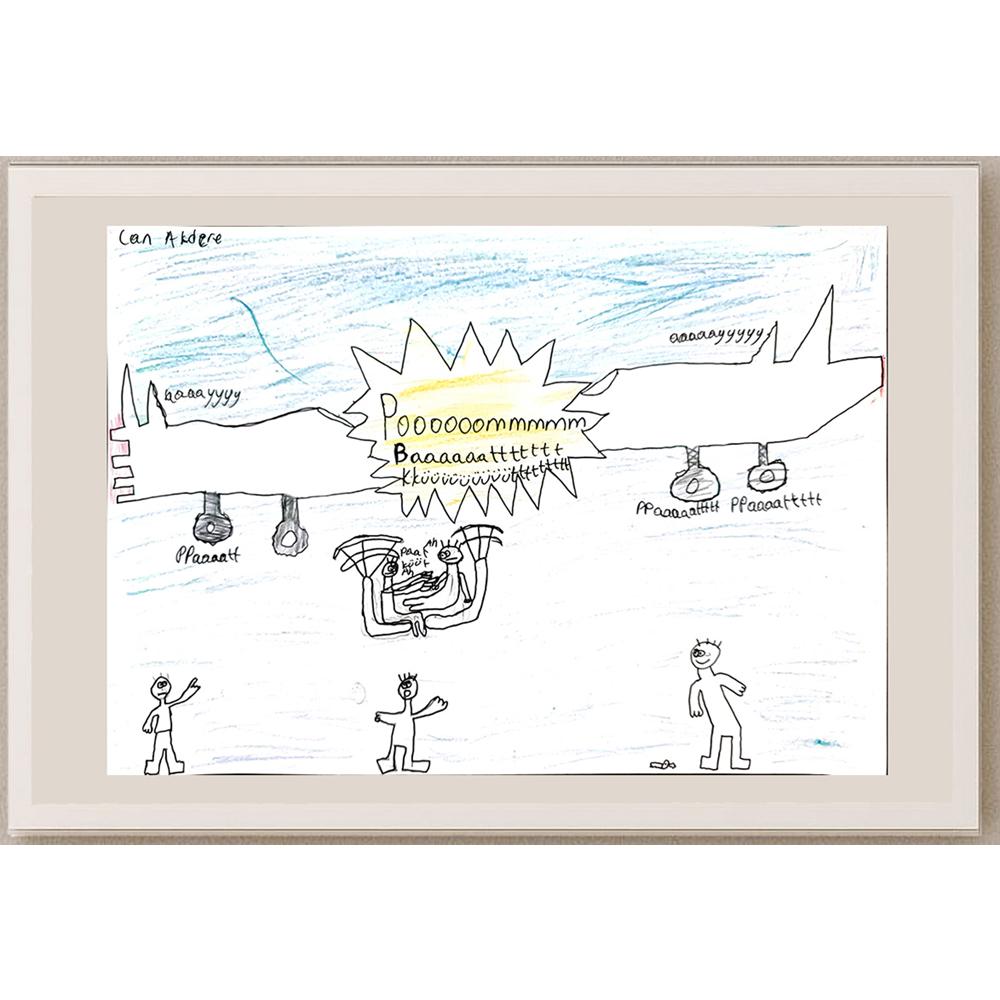Can Akdere 43x30cm Orijinal Karikatür BOD00851