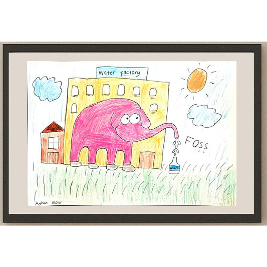 Ayhan Gürer 43x30cm Orijinal Karikatür BOD00852