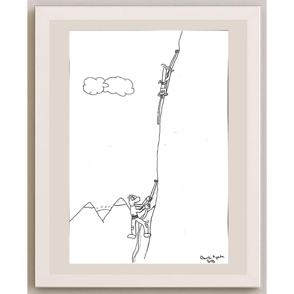 Bartu Ayata 43x30cm Orijinal Karikatür BOD00863