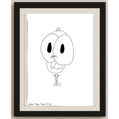 Utku Tolga Tansel 43x30cm Orijinal Karikatür BOD00869
