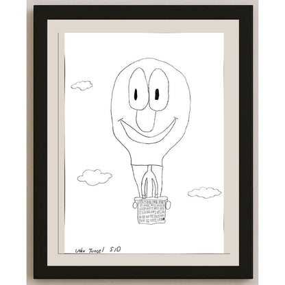 Utku Tolga Tansel 43x30cm Orijinal Karikatür BOD00871