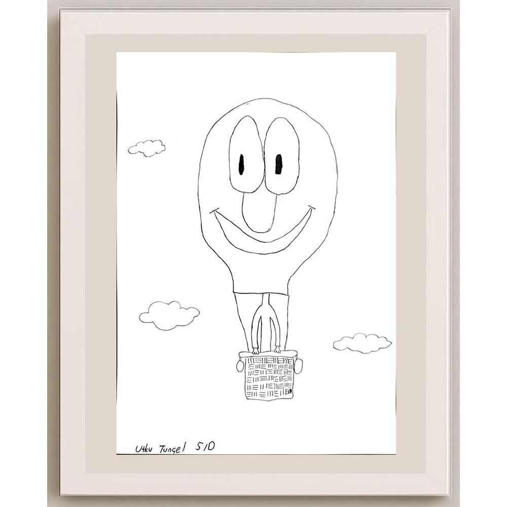 Utku Tolga Tansel 43x30cm Orijinal Karikatür BOD00871