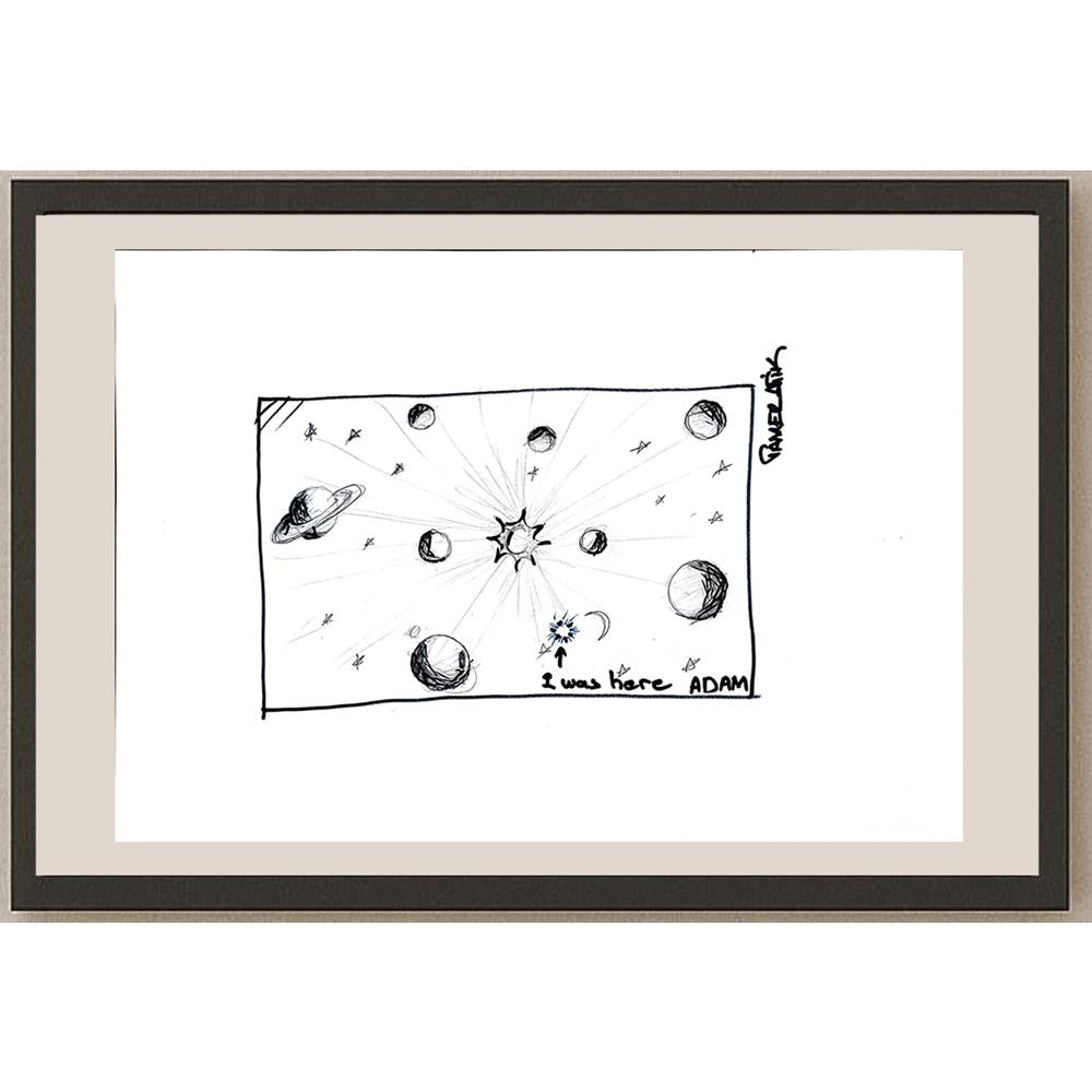 Tamer Atik 43x30cm Orijinal Karikatür BOD00886