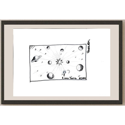 Tamer Atik 43x30cm Orijinal Karikatür BOD00886