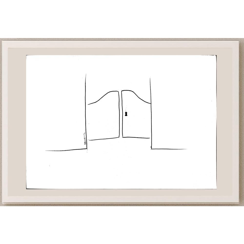 Demet Genç 35x25cm Orijinal Karikatür BOD00889