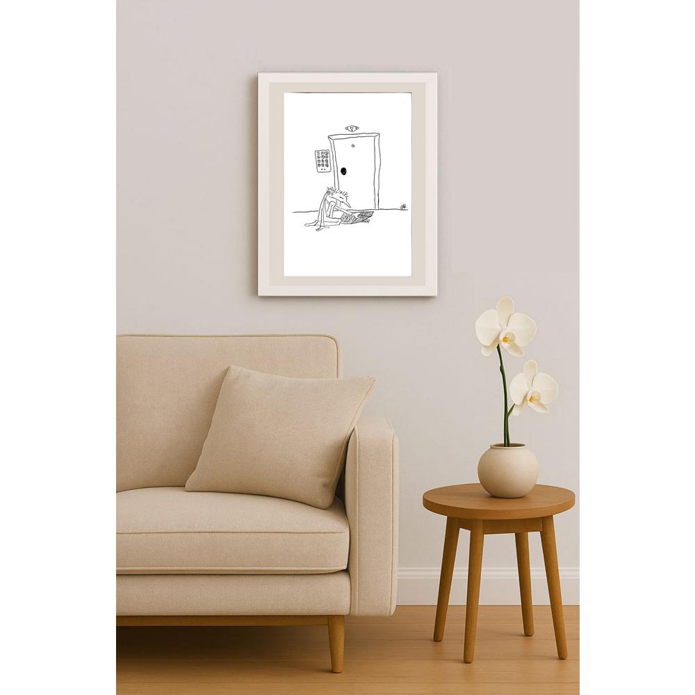 Oğuz Mut 29x21cm Orijinal Karikatür BOD00892