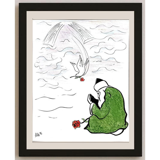Atilla Tutel 25x20cm Orijinal Karikatür BOD00900