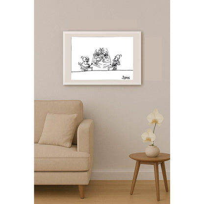Tuğrul 43x30cm Orijinal Karikatür BOD00917