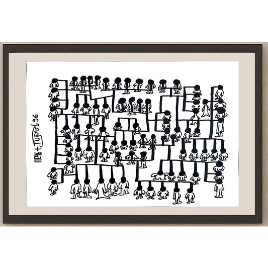 Tuğrul 43x30cm Orijinal Karikatür BOD00918