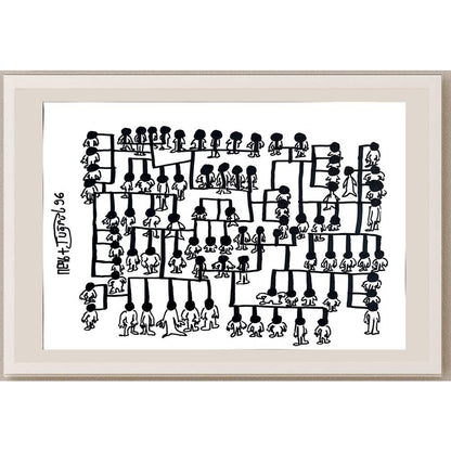 Tuğrul 43x30cm Orijinal Karikatür BOD00918
