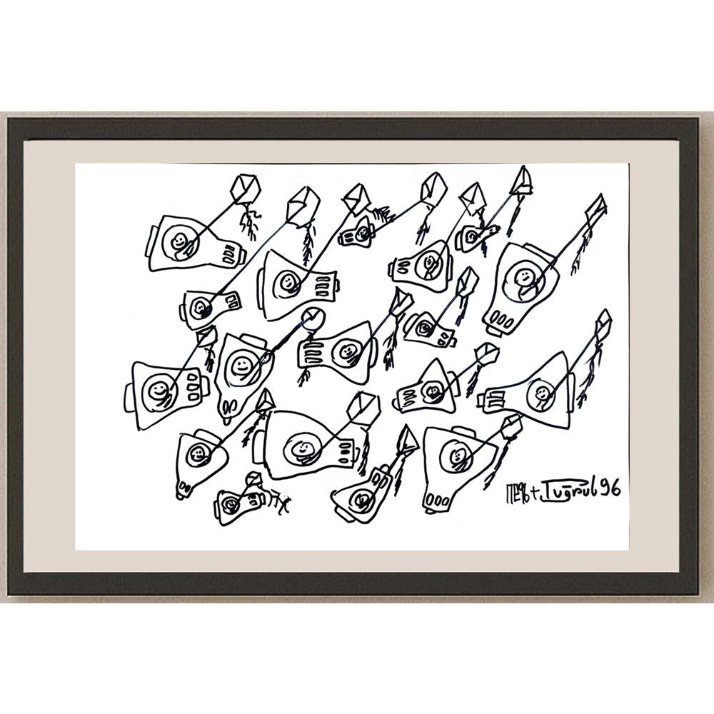 Tuğrul 43x30cm Orijinal Karikatür BOD00921
