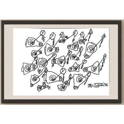 Tuğrul 43x30cm Orijinal Karikatür BOD00921