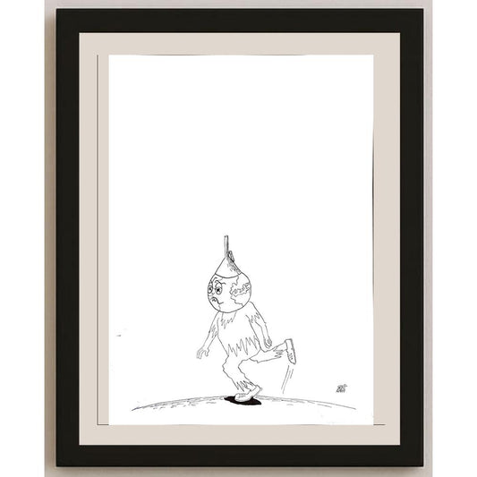 Seyit Kaya 43x30cm Orijinal Karikatür BOD00924
