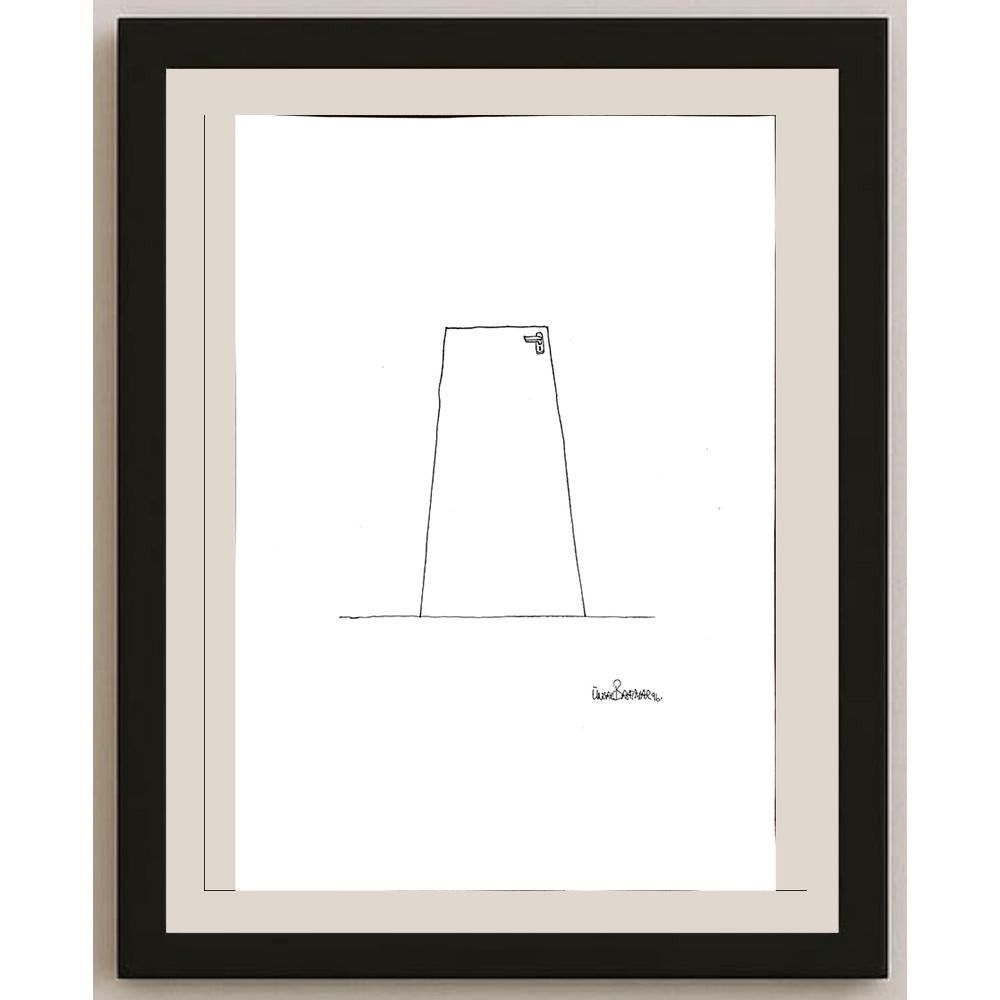 Ünsal Bahtiyar 35x25cm Orijinal Karikatür BOD00948