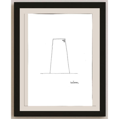 Ünsal Bahtiyar 35x25cm Orijinal Karikatür BOD00948