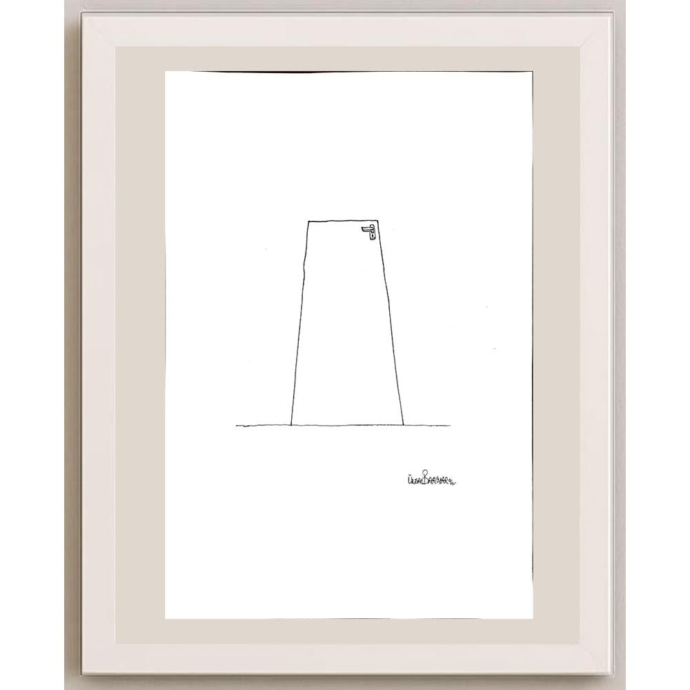 Ünsal Bahtiyar 35x25cm Orijinal Karikatür BOD00948