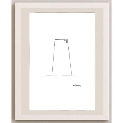 Ünsal Bahtiyar 35x25cm Orijinal Karikatür BOD00948