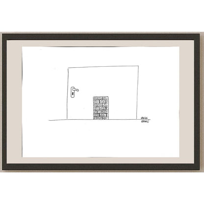 Melike Orhan 35x25cm Orijinal Karikatür BOD00950