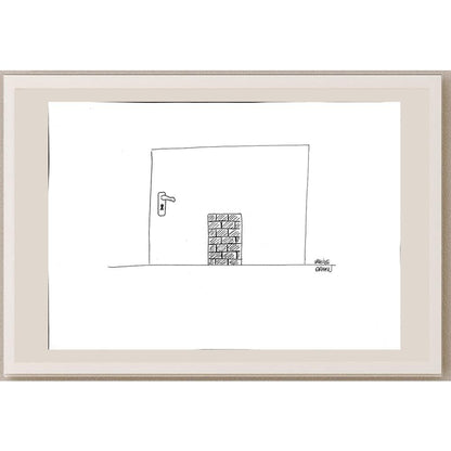 Melike Orhan 35x25cm Orijinal Karikatür BOD00950