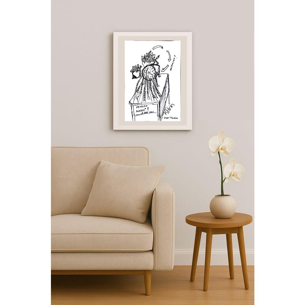 Kadri Türküm 43x30cm Orijinal Karikatür BOD00953