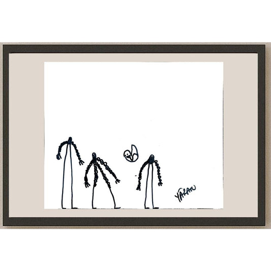 Yaran Altınok 43x36cm Orijinal Karikatür BOD00961