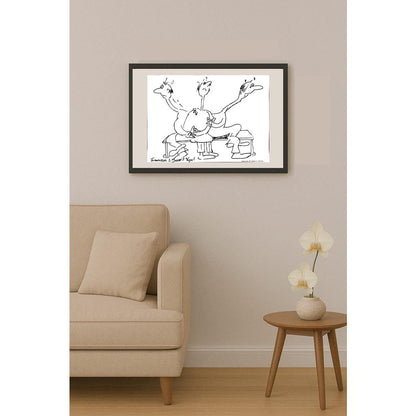 Serap Tezel 43x30cm Orijinal Karikatür BOD00962